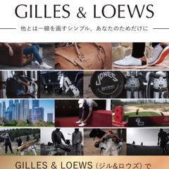 JONES Cart Bag カートバッグ GILLES & LOEWS ジル＆ロウズ White