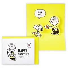 【 新品 未開封 】 ニホンホールマーク ミニ多目的カード スヌーピーハッピートゥギャザー2 EBR818074 未使用 送料無料