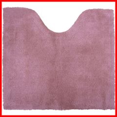 【特価商品】トイレ足元マット スモークピンク カラーショップ 60×55cm ヨコズナクリエーション