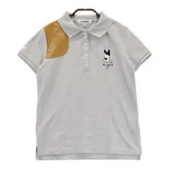 エムユースポーツ(M・U SPORTS) 半袖ストライプシャツ NVY42