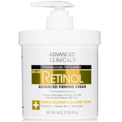 【日本公式】 Advanced Clinicals レチノール クリーム ボディクリーム アドバンスドクリニカルズ 保湿 大容量 454g