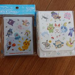 ポケモンカードゲームデッキシールド Pokémonぴかぴかフレンズ 総柄