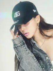 GYDA × NEWERA ジェイダ ニューエラ キャップ レディース ブランド 深め 黒 白 シンプル おしゃれ かわいい Symmetry GYDA CAP 9THIRTY GYDAロゴ 刺繍 072521014101