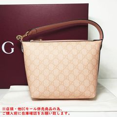 新品未使用 〔GGエンブレム〕ナノ バケットバッグ 限定カラー ピンク 