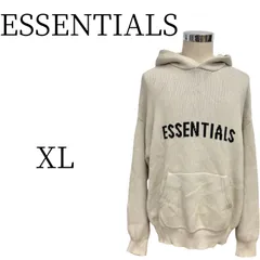 ESSENTIALS エッセンシャルズ オフホワイト パーカー XL(LL)