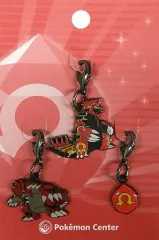 【中古】雑貨 ゲンシグラードン メタルチャーム(3個セット) 「ポケットモンスター」 ポケモンセンター限定
