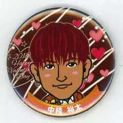 【中古】バッジ・ピンズ(男性) 中務裕太(GENERATIONS) 缶バッジ Valentine’s Day 2018 Ver. EXILE TRIBE STATION オンラインカプセル