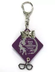 【中古】キーホルダー 江戸川コナン＆灰原哀(パープル) キーホルダーA 「劇場版 名探偵コナン 黒鉄の魚影」 劇場グッズ