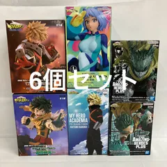 未開封 ヒロアカ 緑谷出久 爆豪勝己 波動ねじれ フィギュア 6個セット SFK291 c101