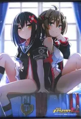 【中古】タペストリー [単品] アリス＆赤ずきん 描き下ろしB2タペストリー ド 「PS4/Switchソフト 神獄塔 メアリスケルター Finale WonderGOOオリジナル特典セット付き限定版」 同梱特典