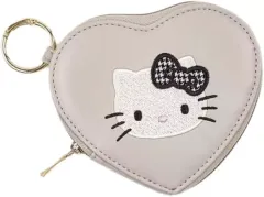 【中古】バッグ ハローキティ ミニハートポーチ モノトーン 「サンリオキャラクターズ」
