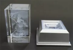 【中古】置物・装飾品 [単品] ライザ 3Dクリスタル 「PS5/PS4/Switchソフト ライザのアトリエ3 ～終わりの錬金術士と秘密の鍵～ 3Dクリスタルセット」 同梱特典