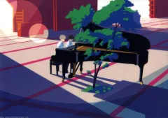 【中古】クリアポスター A3クリアポスター 碇シンジ＆渚カヲル 「一番くじ エヴァンゲリオン ～ヤマト作戦!～」 G賞