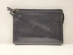 【中古】BURBERRY バーバリー ファスナーストクラッチ クラッチバッグ 中古・古着通販】BURBERRY (バーバリー) クラッチバッグ ダーク