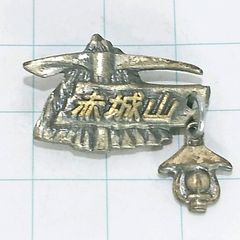 赤城山 登山 旅行 記念 山バッジ ピンバッジ PINS ピンズ M24646