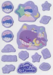 【中古】シール・ステッカー シュガ(BTS/防弾少年団) ステッカーセット 「セガ ラッキーくじオンライン TinyTAN -Sweet Dreams-」 F-3賞