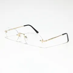 HOUSE OF WOO リムレスサングラス リムレスメガネ Kasumi C2【アウトレット品】