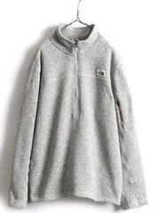 US企画 ノースフェイス ゴードン ライオンズ 1/4 ジップネック XL 杢灰