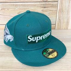 Supreme NEW ERA シュプリーム ニューエラ コラボ  キャップ グリーン 緑