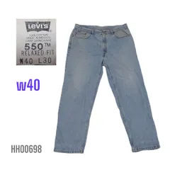 99sリーバイスLEVI'S550デニムパンツバギージーンズw40YKK USA HH00698