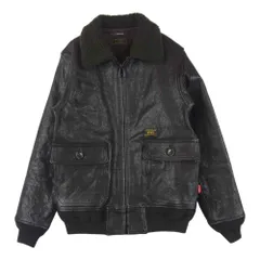 WTAPS 132SPDT-JKM02 レザー フライト ジャケット 1【中古】のサムネイル
