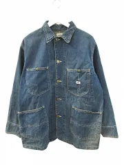 美品 Lee 91-J ハウスタグ 加工 デニムカバーオール 復刻 M 2025年最新】lee ハウス カバーオール 復刻の人気アイテム
