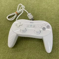 Wii WiiU クラッシックコントローラー pro ホワイト