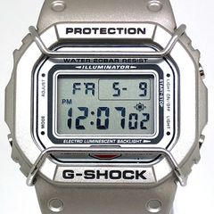 【美品】G-SHOCK DW-5000D-8 スクリューバック　シルバー G-SHOCK ジーショック DW-5000D-8 5000シリーズ メタルバンド