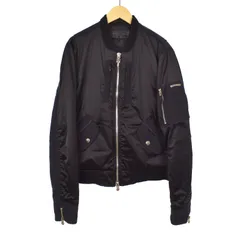 クロムハーツ CHROME HEARTS UNCLE VJ STN PLS STP CHプラスパッチ MA1 ボンバージャケット ブルゾン M 黒 ブラック 2225-304-6210 ☆AA★のサムネイル