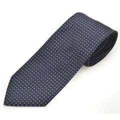 Zegna ゼニア ネクタイ メンズ スクエア柄シルクネクタイ(サイズ剣幅8cm)eez24s007 Z7D02TA7-BL1 NAVYのサムネイル
