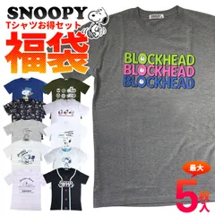 tシャツ レディース 半袖 綿 混 プリント 福袋 2025 ブランド 服 カットソー トップス 夏 まとめ買い 安い まとめ売りレディース スヌーピー 送料無料