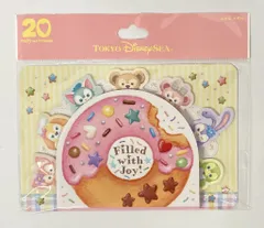 東京ディズニーシー ふせん メモ付 Duffy and Friends ドーナツ/Filled with Joy