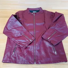 W33577 Nylaus ナイラス フェイクレザージャケット 3L  シングルライダース