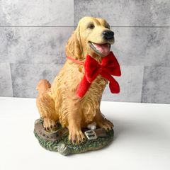 犬のおもちゃ 子供用玩具 ゴールデンレトリバー 電動 ゴム製 犬の置物 ラ・バンバ La Bamba
