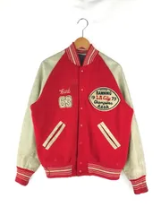 allion award jacket オールレザー 赤 スタジャン USA製 2025年最新】スタジャン ALLIONの人気アイテム - メルカリ