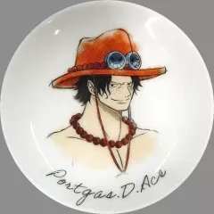 【中古】皿・茶碗 ポートガス・D・エース 記念プレート 「一番くじ ワンピース vol.100 Anniversary」 L賞