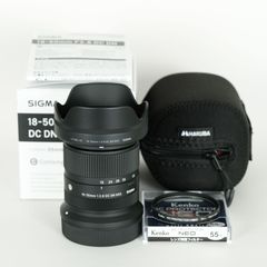[極美品｜フィルター・ポーチ付] SIGMA 18-50mm F2.8 DC DN｜Contemporary [キヤノンRF用] / キヤノンRF-Sマウント