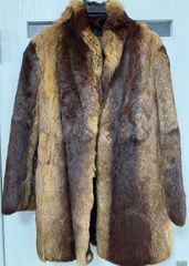 新品】PEACOCK FEATHER 毛皮 ファーコート タグ付き定価68万 - メルカリ