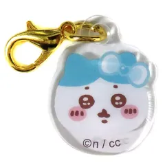 【中古】キーホルダー ハチワレ(正面) 「ちいかわ なんか小さくてかわいいやつ 超まじかるちいかわ ミニアクリルチャーム in カプセル」