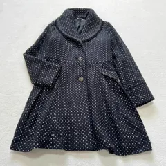 axes femme(アクシーズファム)★フード・ファー付きチェックコート★中古 axes femme POETIQUE（アクシーズファムポエティック）の