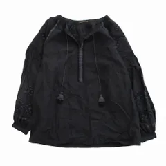 Deuxieme Classe ドゥーズィエム クラス 18051500703010 刺しゅう チュニック 長袖 ブラック サイズF レディース 【中古】のサムネイル