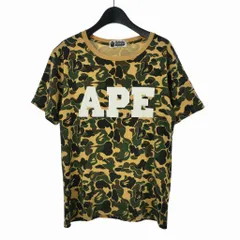 最終値下げ APE 迷彩カモ柄 大猿 Tシャツ 20年以上前のレアもの 美品 