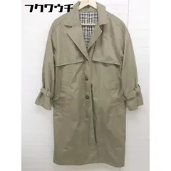 ◇ mysty woman ミスティウーマン リバーシブル 裏地グレンチェック 長袖 トレンチ コート サイズ M ベージュ レディース  【中古】 【1111170000574】のサムネイル