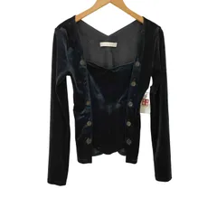 ヨウヘイ オオノ yohei ohno 23AW Stomacher Velour Top ベロア ストマッカートップス レディース JPN：36 のサムネイル