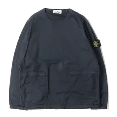 STONE ISLAND ストーンアイランド シャツ サイズ:S / 21SS ストレッチ コットン オーバー シャツ (OVERSHIRT 741510619) / ネイビー 紺 / トップス カットソー / イタリア製【メンズ】【中古】のサムネイル