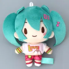 【中古】キーホルダー 初音ミク(ライブ応援) ふわぷち マスコット“初音ミク”～ライブVer.～(EX) 「初音ミクシリーズ」