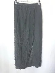 ◇ Ray BEAMS レイビームス ロング丈 フレア スカート サイズ0 ブラック レディース E  【1406050074692】