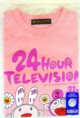 嵐 08年 24時間TV Tシャツ *ピンク/Sサイズ