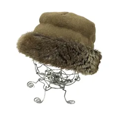 ハリスツイード Harris Tweed INFIELDER DESIGN ファー付きキャップ レディース 表記無 のサムネイル