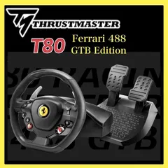 美品】Thrustmaster スラストマスター T80 Ferrari 488 GTB Edition K0913 1001ML012  0120240927102682 - メルカリ